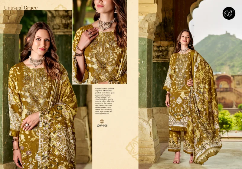 Dilkhush Vol 6 By Belliza Pure Viscose Rayon Printed Pakistani Salwar Suits 